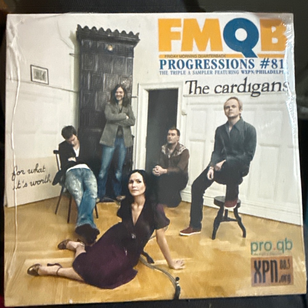 FMQB Progressions 81 Triple A Sampler CD The Cardigans John Eddie WXPN 2003